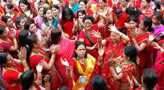 हरितालिका (तीज) मनाइयो