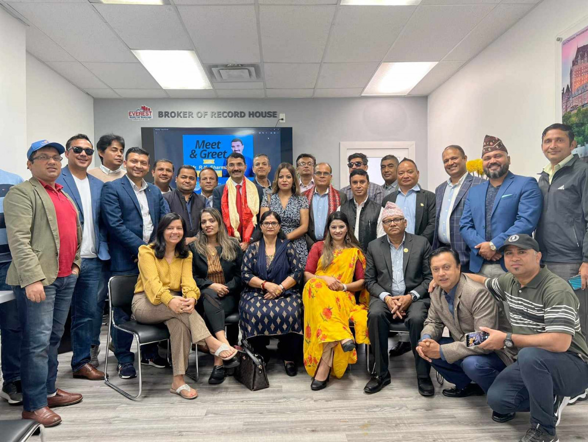 एनआरएनए आइसीसी चुनावमा डेलिगेट्स प्रथा हटाउने अध्यक्ष प्रत्याशी आरके शर्माको घोषणा